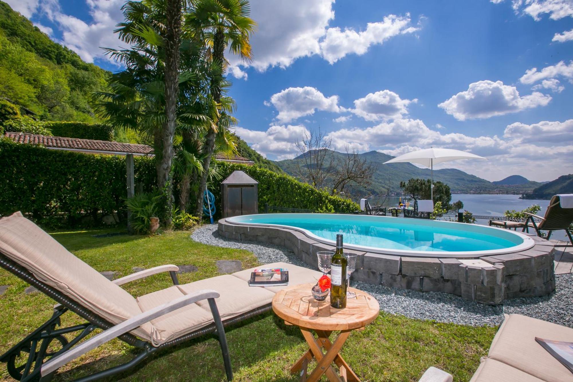 Morcote Magic View - Happy Rentals Екстер'єр фото
