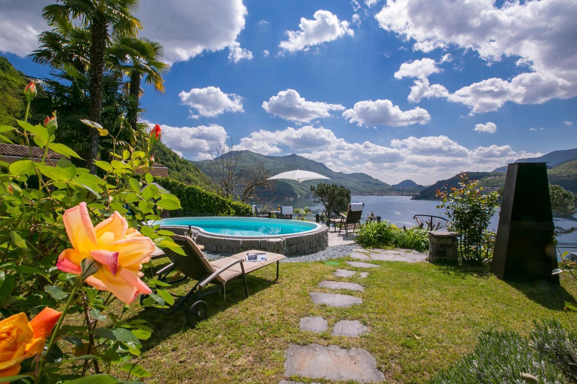 Morcote Magic View - Happy Rentals Екстер'єр фото
